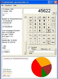 Papertape Calculator screenshot